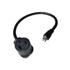 Parkworld 691814A Welding 15A to 50A Adapter Cord 5-15 Male Plug to Welding 6-50 Female Receptacle (Output 15A 125V) (1.5FT)