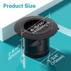 HG Power 3 Inch Vent Cover, ABS Plastic Soffit Vent
