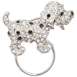 Pearl Decorative Miscellaneous Goods (Fashion Accessories), Silver, Size (H x W): Approx. 1.4 x 1.3 inches (3.5 x 3.3 cm)