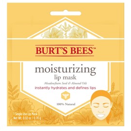 Burt's Bees 6 Burts Bees Moisturizing Lip Masks Instantly Hydrates & Defines 100% Natural