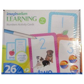 Imaginarium Learning Number Activity Cards ~ Write and Erase