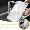 BLOCE Titanium Cutting Board for Kitchen, Stainless Non Stick Chopping