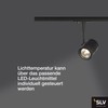 SLV 143440 BIMA I luminaire head, black, GU10, max. 50W,