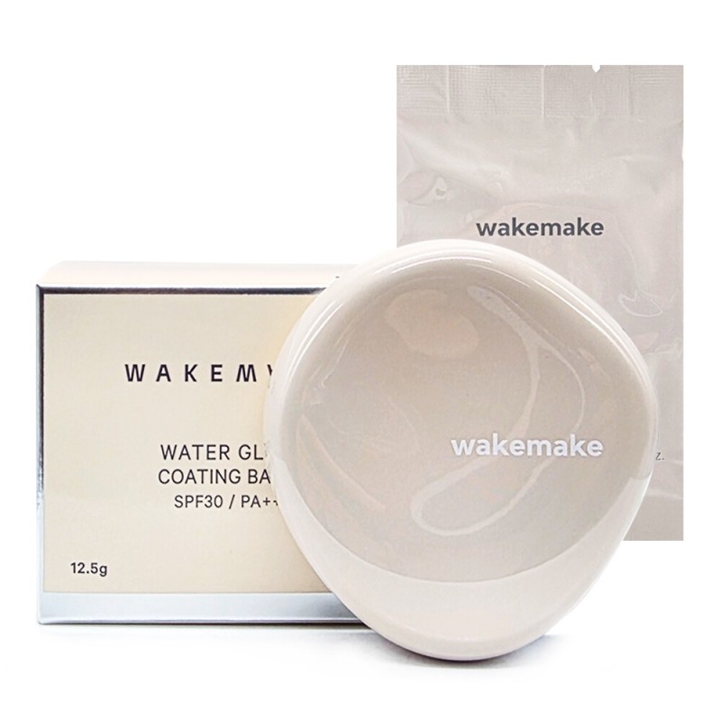 Wakemake Water Glow Coating Balm (main product + refill) /