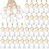 Whaline 30 Pcs Oil Air Freshener Diffuser Car Hanging Bottles
