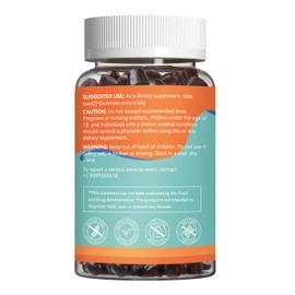 SmildeHeal Ceylon Cinnamon Gummies 2000MG, Sugar Free Cinnamon Gummies, Cinnamon Supplement with Chromium and Cinnamon Bark, Vegan, Non-GMO, Gluten Free, 60 Gummies