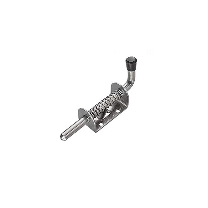 TOOLSTAR Spring Latch 12x128mm Stainless Steel Door Hinge Spring Latch