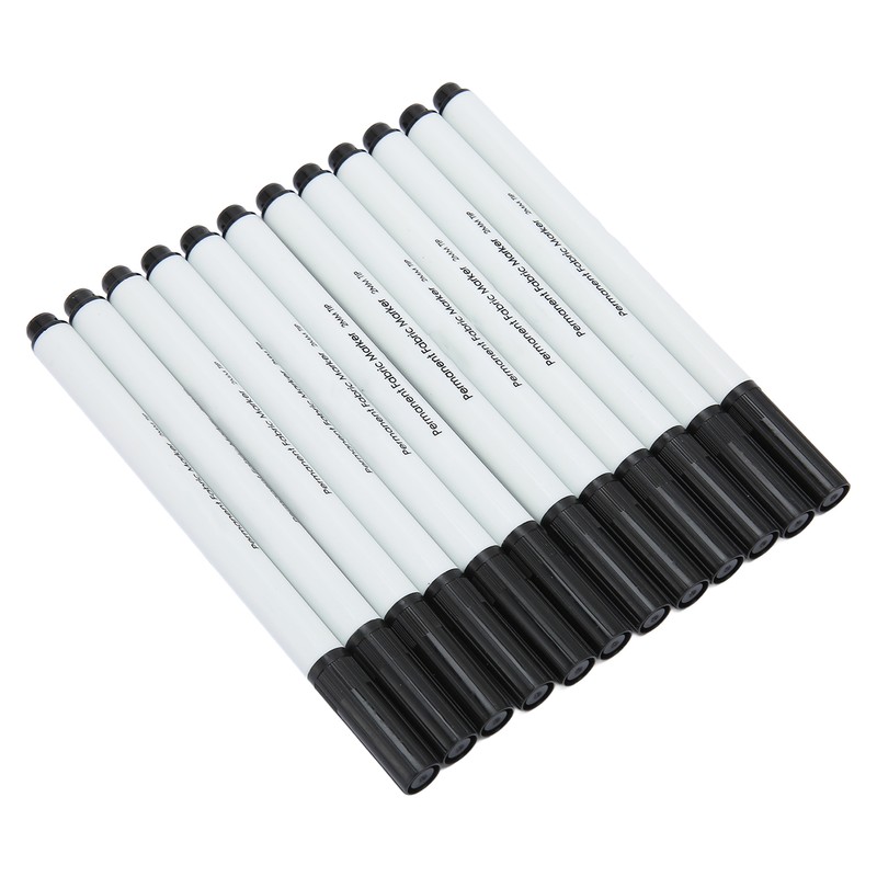 12pcs Disappearing Ink Pen Write Smoothly DIY Lightweight Water Erasable
