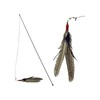 Da Bird Single Pole Teaser on 36 inch Rod