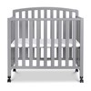 DaVinci Dylan Folding Portable 3-in-1 Convertible Mini Crib and Twin