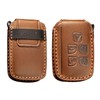 HIBEYO Smart Car Key Case Fits Land Rover Leather Protective