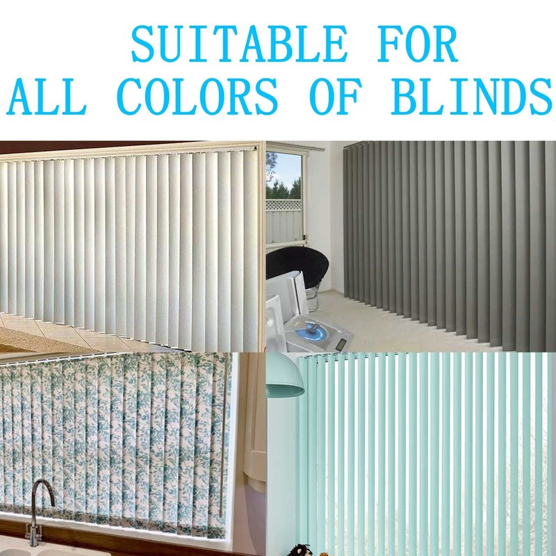 30 Sets (60 Pcs) Vertical Blinds Replacement Slats Panels, Vertical