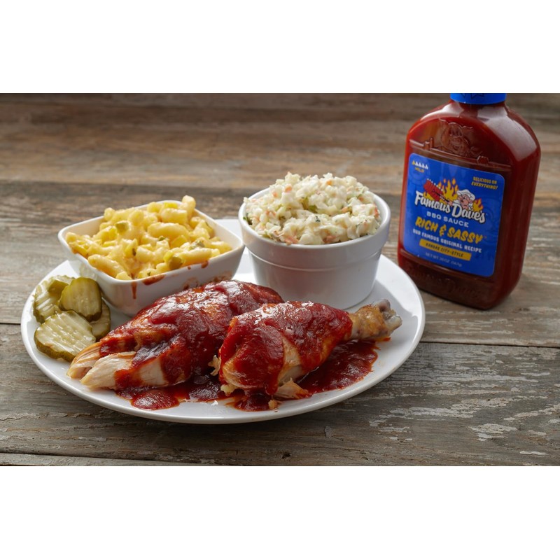 Famous Dave's - 1 pck, Rich & Sassy BBQ Sauce