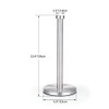 Kitchen Roll Holder, Free Standing Paper Towel Holder for Kitchen