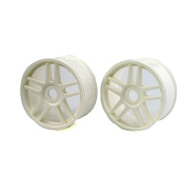 京商 ホイール (10スポーク/ホワイト/2Pcs) ラジコン用パーツ IGH005W