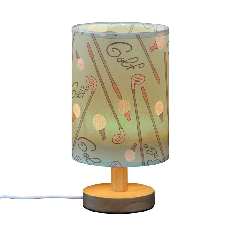 Vozoza Golf Green Sport LED Table Lamp with USB Port