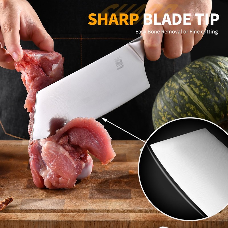HAOCHUYI 3-Piece Professional Chef Knife Set - Ultra-Sharp Kitchen Knives