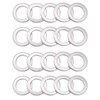 Aluminum Drain Gasket 20pcs Oil Drain Plug Gasket Compression Washer