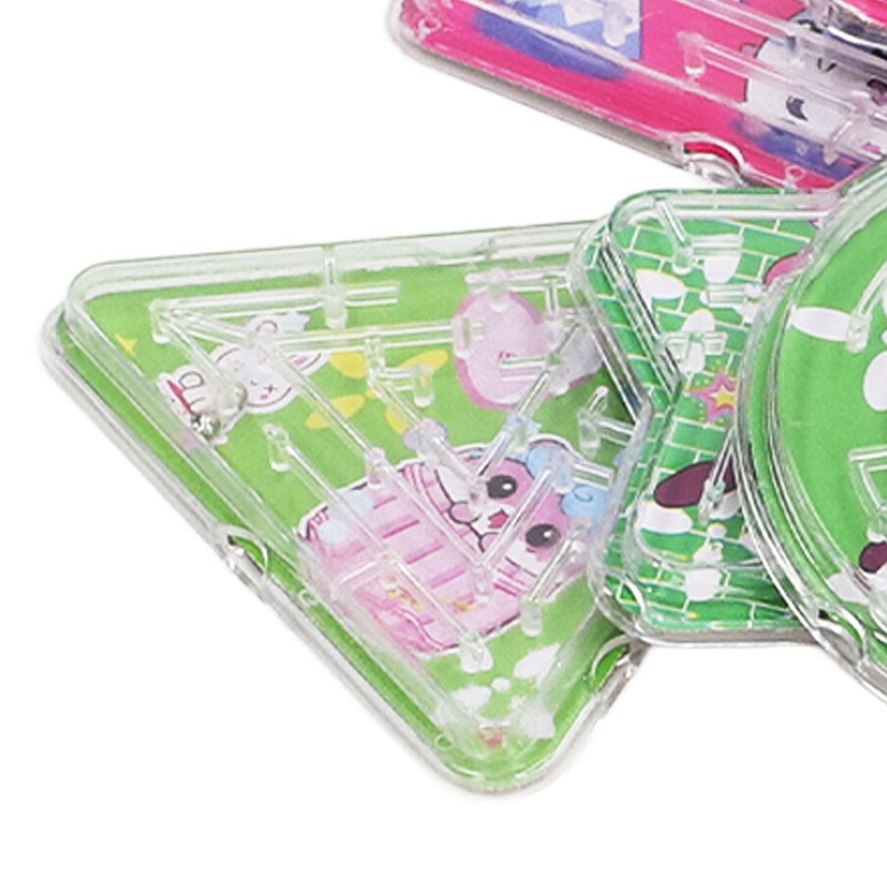 60pcs Balanced Ball Maze Toys Mini Maze Puzzle Games Palm