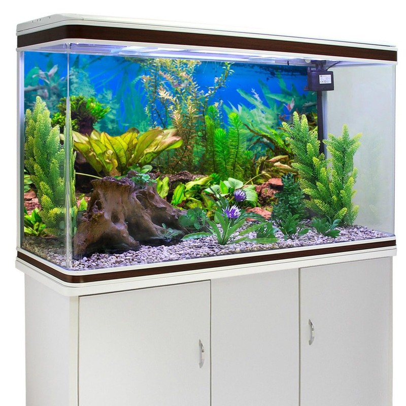 AWERT 48x24 inches Aquarium Background Aquatic Plant River Bed &