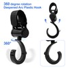 Versatile Stroller Hooks for Hanging Bags - Stroller Hooks Clips