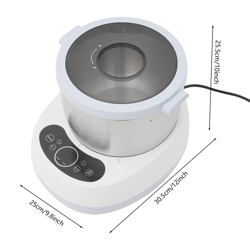 Dough Mixer 4.5 Qt Electric Dough Maker with Ferment Function,