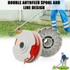 Abnaok Strimmer Spool Line for Flymo FLY021, 4PCS String Trimmer