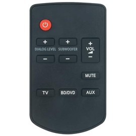 N2QAYC000064 Replaced Remote Control Suitable for Panasonic SU-HTB20 SC-HTB20 SU-HTB20P Home Theater Audio System Home Cinema Speakers