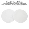 4pcs Castor Oil Packs Set Prevent Leakage Adjust Strap Reusable