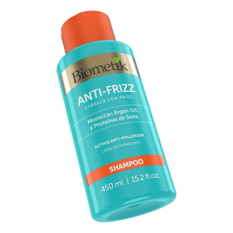 Biometik Kit Antifrizz 3 En 1 Shampoo+acondicionador+aceite