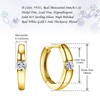 Hypoallergenic 14K Gold Plated Small Hoop Earrings for Girls Women