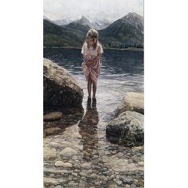 Steve Hanks, "Nature's Beauty", limited edition, 28.5"h x 15.25"w image