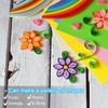 PATIKIL 390 x 7mm Rainbow Quilling Strips Paper,100 Pcs Origami