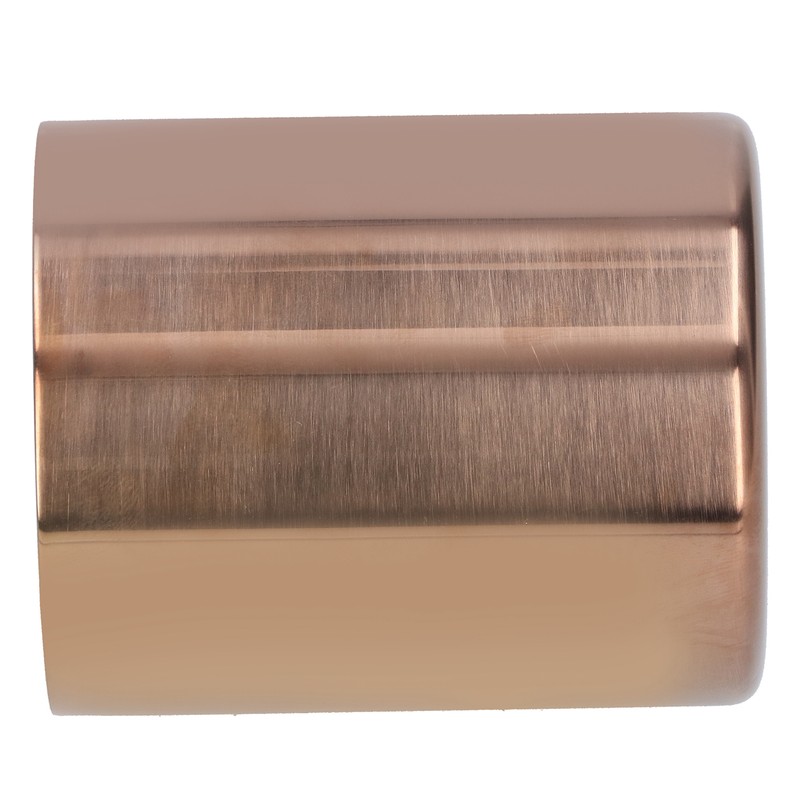 Round Pen Holder Stainless Steel Vase Cosmetic Brush Container Desktop