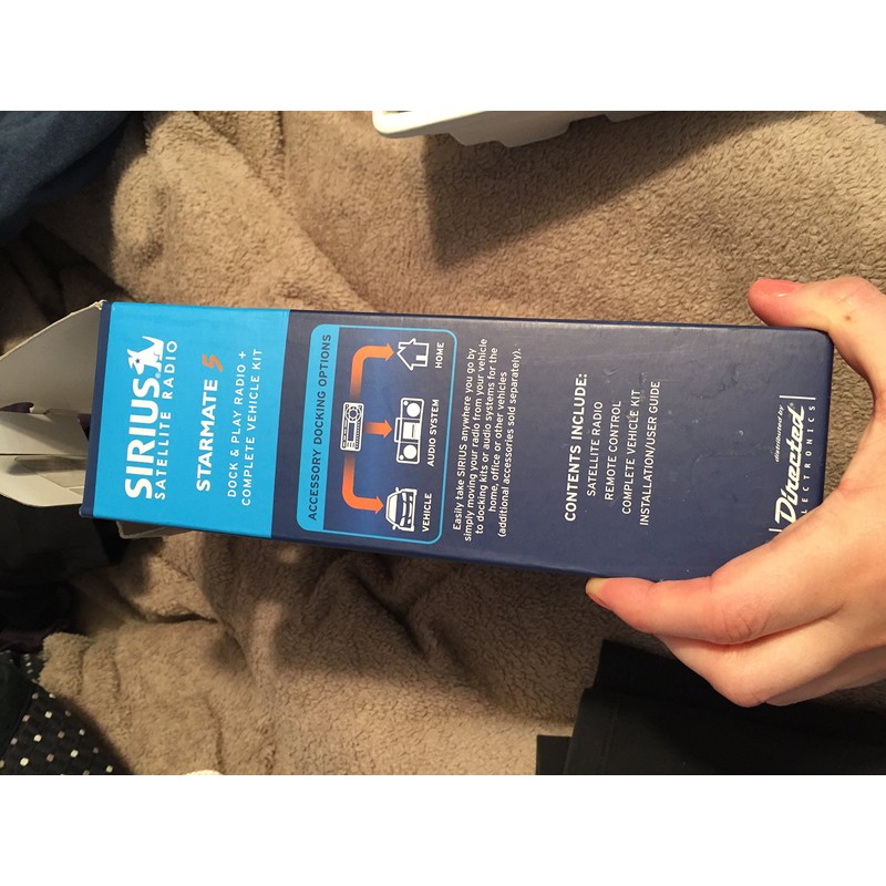 Audiovox Sirius ST5TK1R Starmate Plug and Play with Vehicle Kit