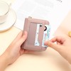 GAEKEAO Small Wallet for Women RFID Blocking Compact Zipper Wallets