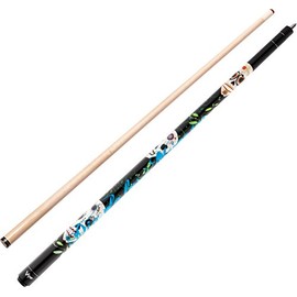 Viper Underground 58" 2-Piece Billiard/Pool Cue, Dia De Los Muertos, 19 Ounce