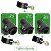 Ultralight Pole clamp with nut Screws & Installation Tool for