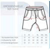 !Solid Aris Men's Sweat Shorts with Flecked Look and Drawstring,