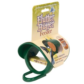 Hanging Flutter Butter Feeder For Garden and Wild Birds - Jacobi Jayne® Flutter Butter® Hanging Feeder For Jars or Refill Pods - A Whole New Way to Feed Garden Birds
