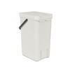 Brabantia Sort & Go Recycling Trash Can 4.2 Gallons (16L)(Light