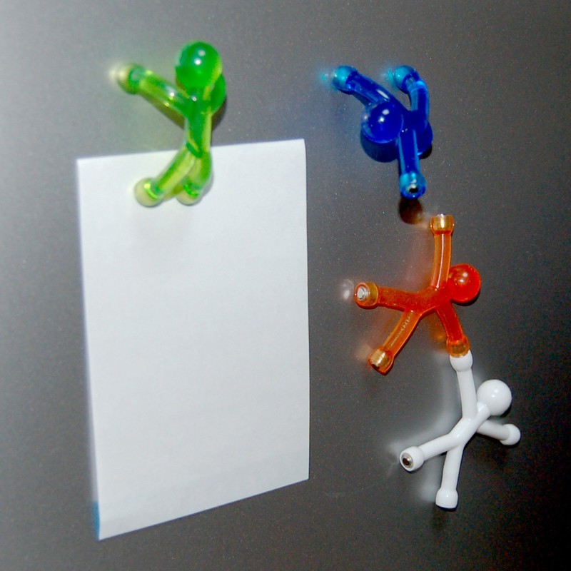 Q-Man(ブラック ソリッド)ソリッドカラー マグネット 磁石