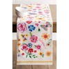 Maison d' Hermine Spring/Summer Table Runner, 100% Cotton, Decorative, Washable