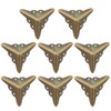 sourcing map Metal Box Corner Protectors Edge Guard Protector 18x18x18mm