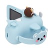 Kids Camera Cartoon Bear Blue Handheld DV 50 Million Dual