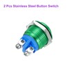 DMiotech 2 Pcs 22mm / 7/8" Push Button Switch, IP66