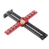 Handle Punch Locator Aluminum Alloy Drill Guide Locator Wood Drilling