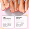 La Crema Para El Cuidado De Los Pies Con Grietas