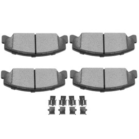 SCITOO Disc Brake Pads Kits D906-7896 Semi Metallic Front Brake Pads Set Fit For Lexus For ES300 2002-2003,For Lexus For ES330 2004-2006,For Toyota For Avalon 2005-2007