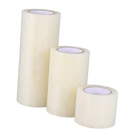 NUOBESTY 3rollos Cinta Reparadora Profesional Para Invernadero Transparente De Sellado Resistente Para Reparación De Plástico y Lonas Toldo y Pérgolas